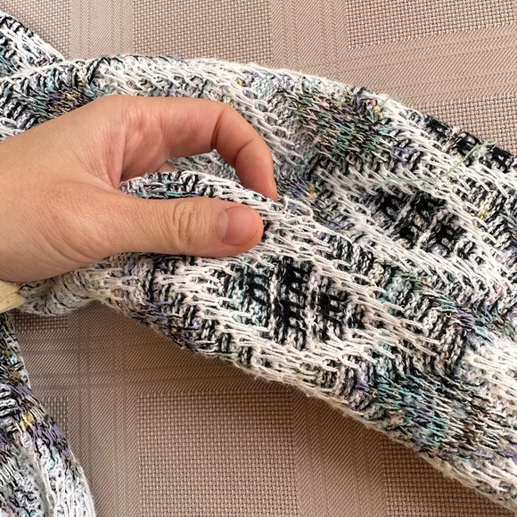 Vintage cozy patterned knit size small - Picture 5 of 9